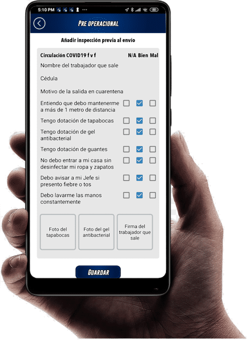 App protocolo COVID Rastrack